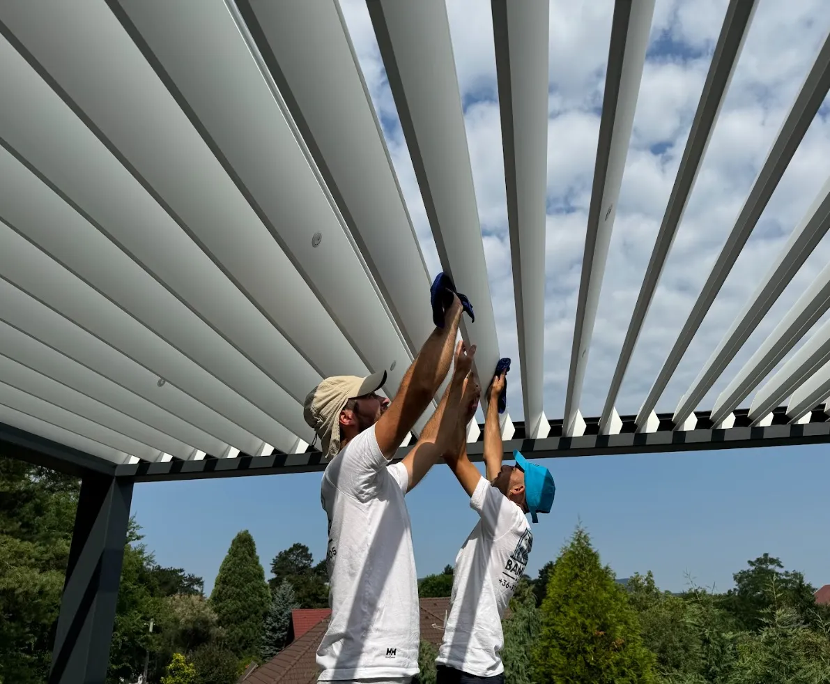 Prémium pergola tisztítás
