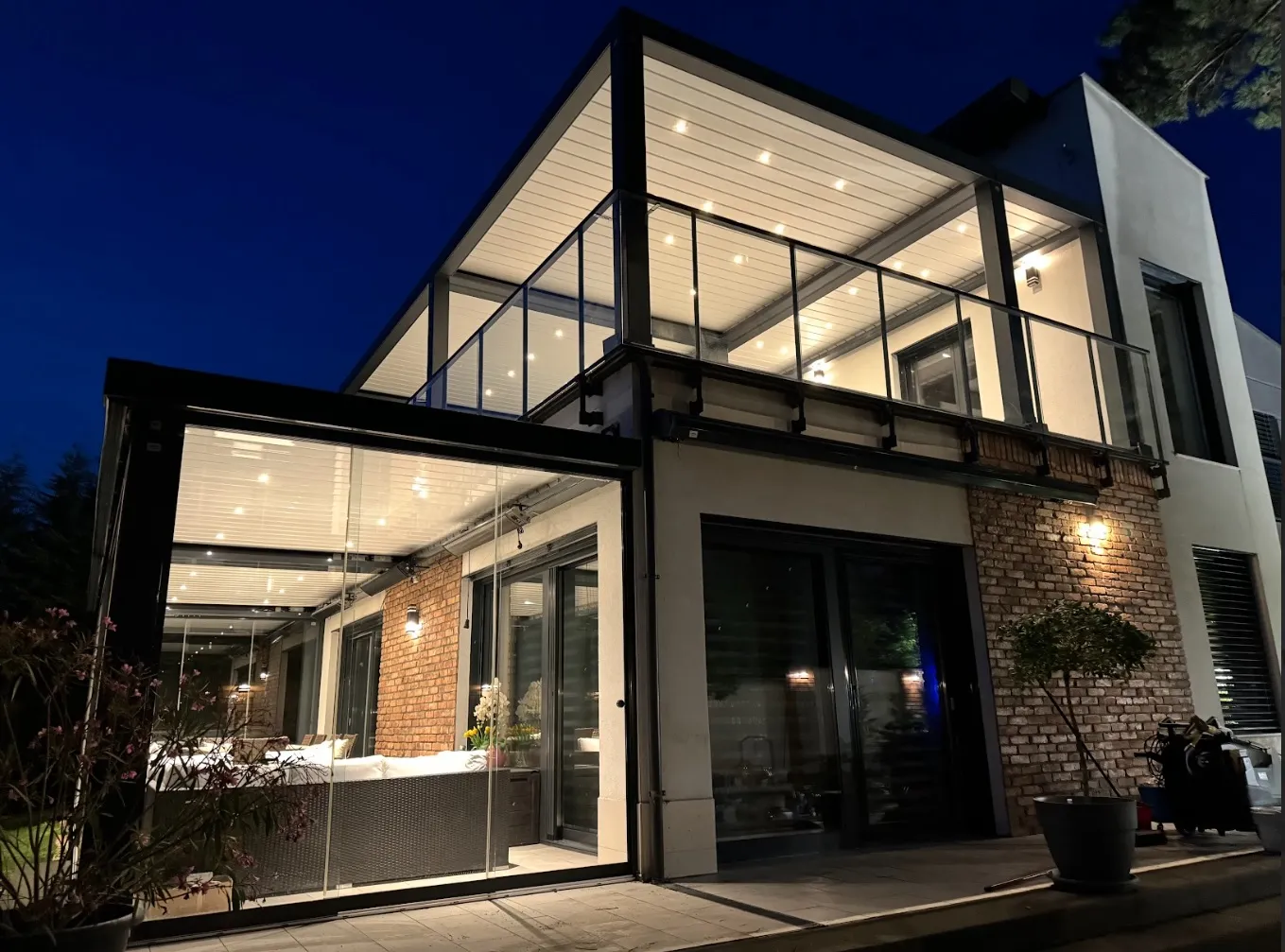 Pergola mint kültéri élettér